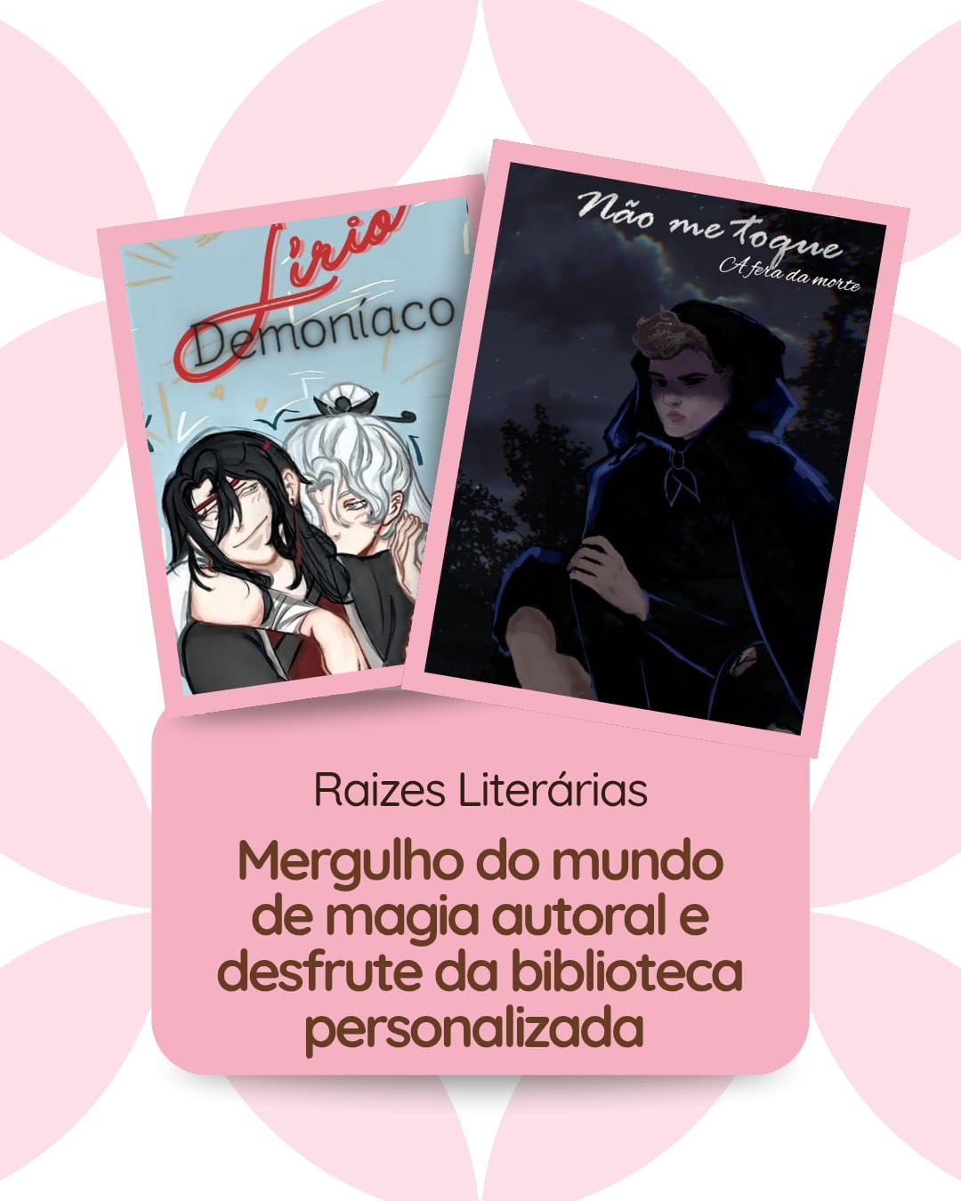 Raizes Literárias do Vilas: Sabor&Estilo, com opções de livros autorais e biblioteca personalizada